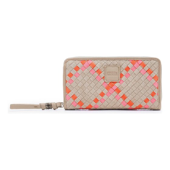 FredsBruder Happy Weave Portemonnee Leer 19 cm