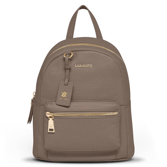 Lazarotti Bologna Leather Stad rugzak Leer 27 cm