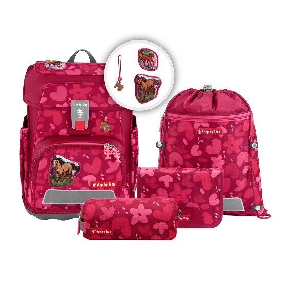 Step by Step Cloud Schooltas set 5-delig