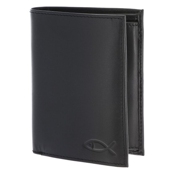 oxmox Leather Portemonnee RFID-bescherming Leder 13 cm