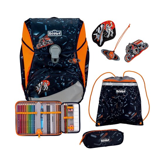 Scout Alpha Schooltas set 4-delig
