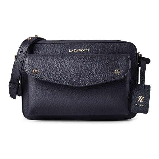 Lazarotti Bologna Leather Crossbody tas Leder 21 cm
