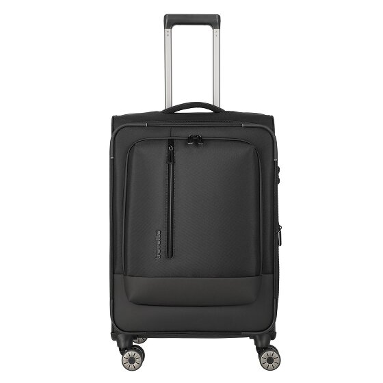Travelite Crosslite 5.0 4 wielen Trolley M 66 cm met uitbreidingsplooi