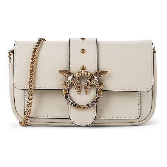 PINKO Love Pocket Crossbody tas Leder 20 cm