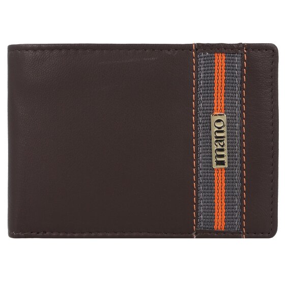 mano Don Leonardo Portemonnee RFID Leer 12 cm