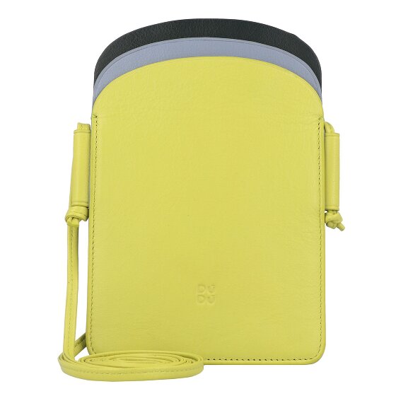 DuDu Kleurrijke Minorca mobiele tas leer 12 cm