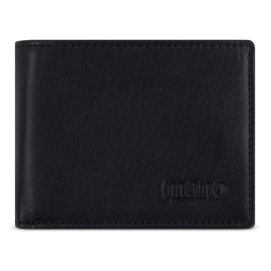mano Don Andrea Portemonnee RFID-bescherming Leer 9.5 cm