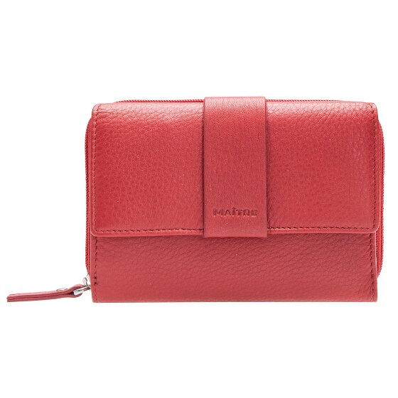Maître Kirschroth Diethilde Portemonnee RFID-bescherming Leder 14 cm