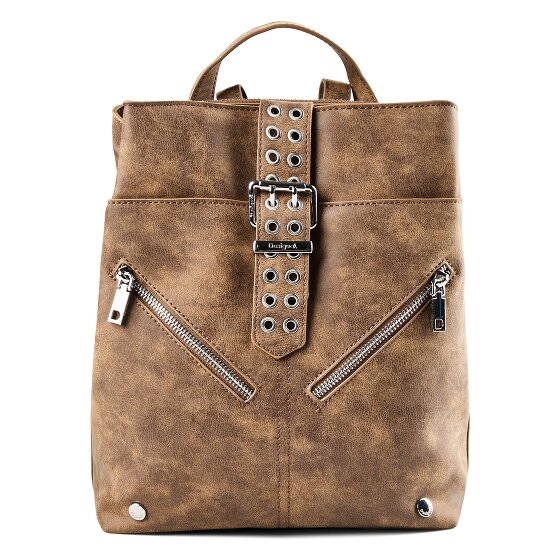 Desigual Valentine Camel Stad rugzak 30 cm
