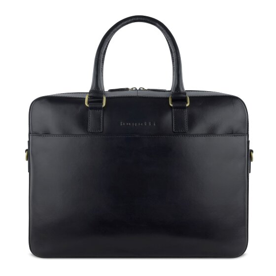 bugatti Remo Koffer Leer 40 cm Laptop compartiment