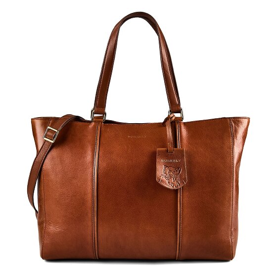 Burkely Fine Florence Shopper Tas Leer 36 cm Laptop compartiment