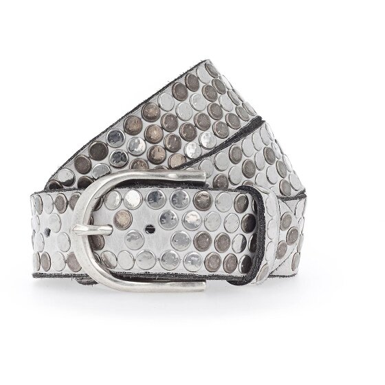 b.belt Studded riem leer