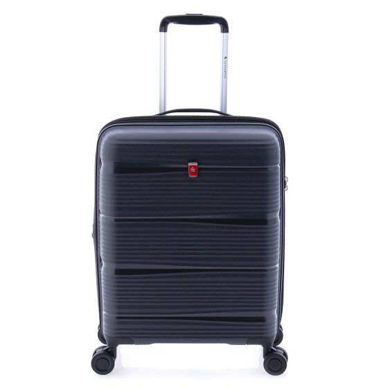Gladiator 0800 4 wielen Trolley 55 cm met uitbreidingsplooi