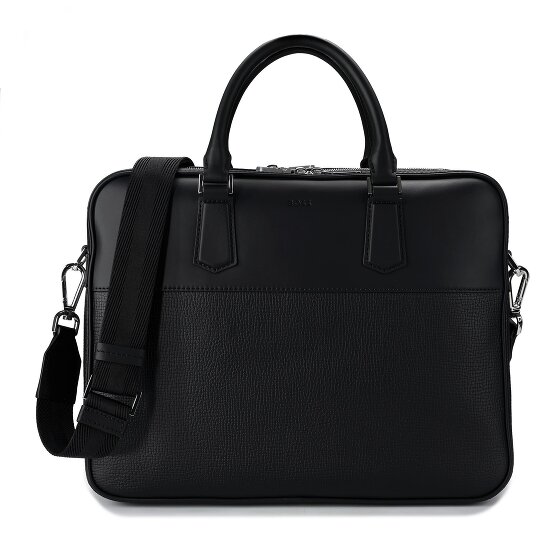 Boss New Crosstown Koffer Leer 39 cm Laptop compartiment
