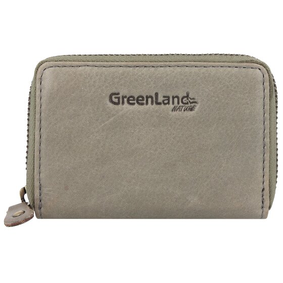 Greenland Nature Creditcard etui RFID Leer 10,5 cm Greenland Nature Creditcard etui RFID Leer 10,5 cm