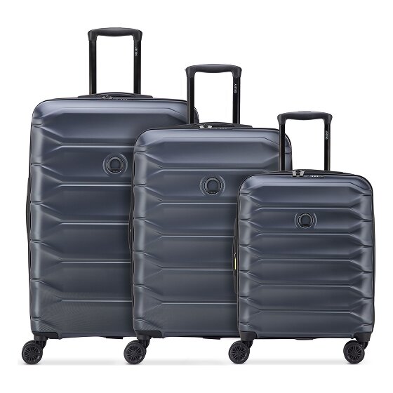Delsey Paris Meteor 4 wielen Kofferset 3-delig met uitbreidingsplooi