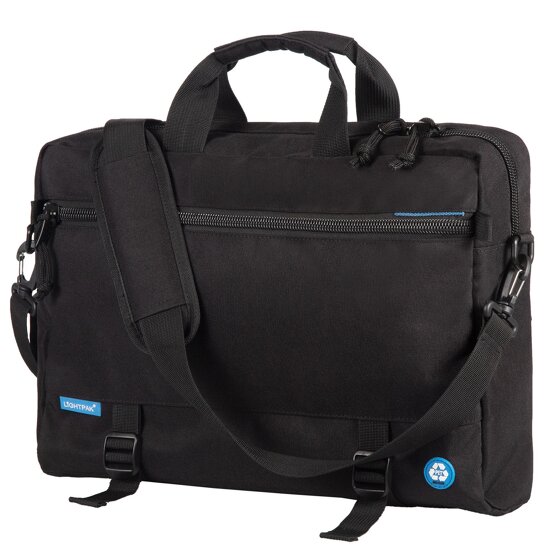 Lightpak RPET aktetas 43 cm laptop compartiment