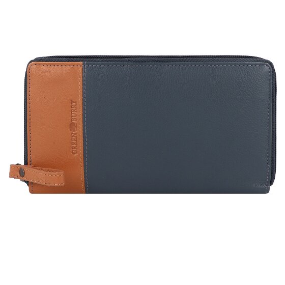 Greenburry Nappa Portemonnee RFID-bescherming Leer 19.5 cm