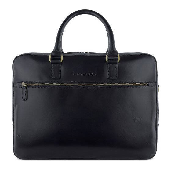 bugatti Remo Koffer Leer 40 cm Laptop compartiment