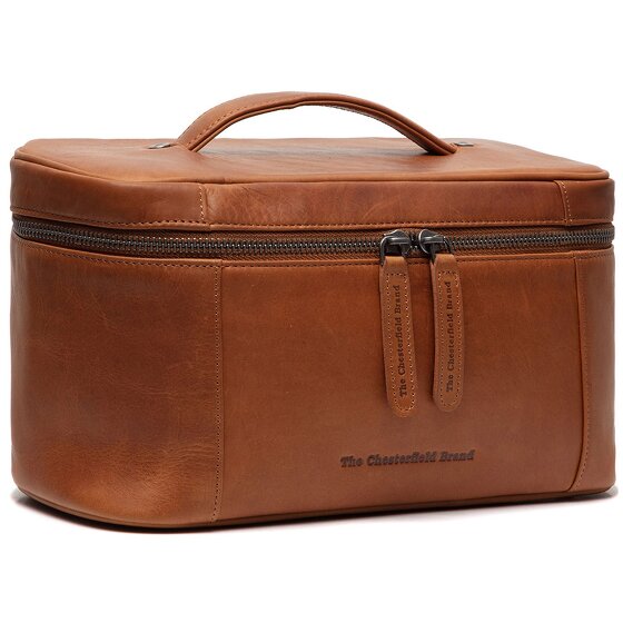 The Chesterfield Brand Wax Pull Up Toilettas Leer 29 cm