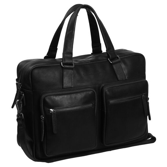 The Chesterfield Brand Wax Pull Up Koffer Leer 43 cm Laptop compartiment