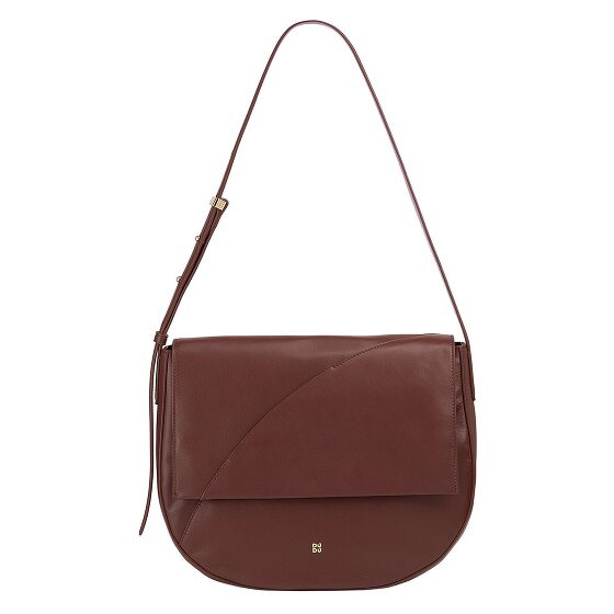 DuDu Formentera Schoudertas Leer 34 cm