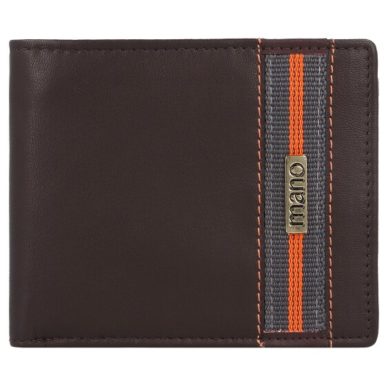 mano Don Leonardo RFID Leren Portemonnee 11,5 cm