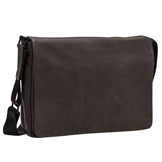 Leonhard Heyden Den Haag Messenger Leer 37 cm Laptopcompartiment