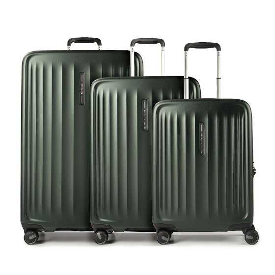 Samsonite Fyrm 4 wielen Kofferset 3-delig met uitbreidingsplooi