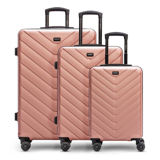 Redolz Essentials 07 3-SET 4 wielen Kofferset 3-delig