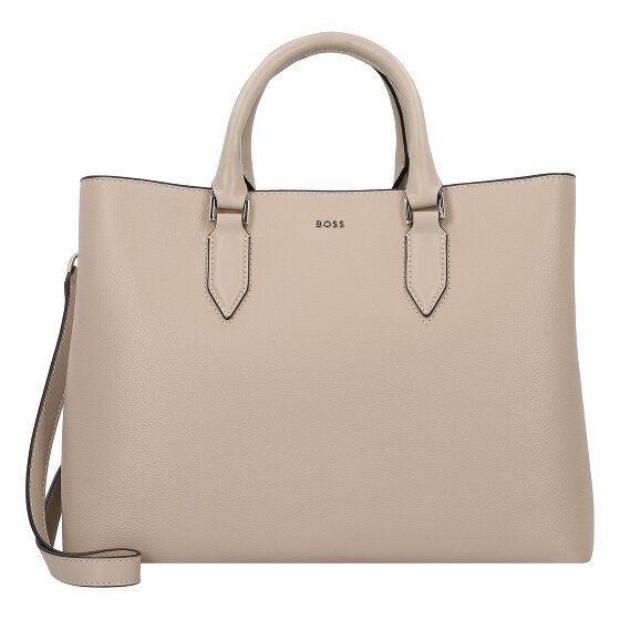 Boss Alyce Shopper Tas Leer 35 cm Laptop compartiment
