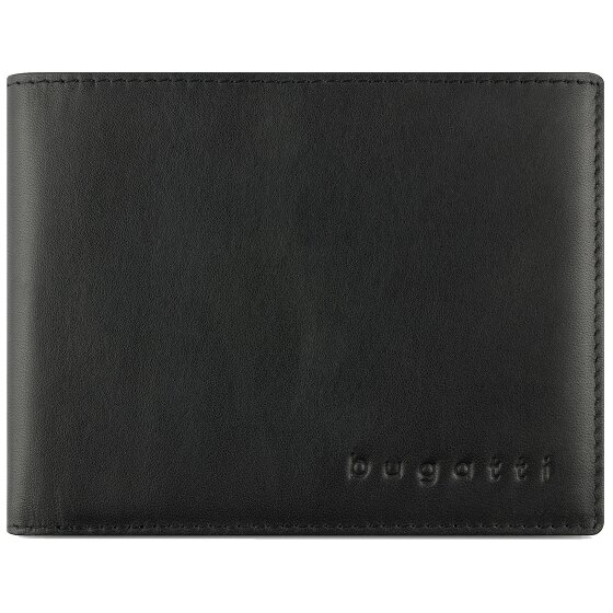 bugatti Super Slim Portemonnee RFID-bescherming Leer 12 cm