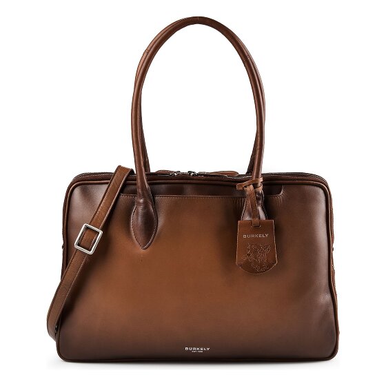 Burkely Ledger Aktentas Leder 40 cm Laptopvak