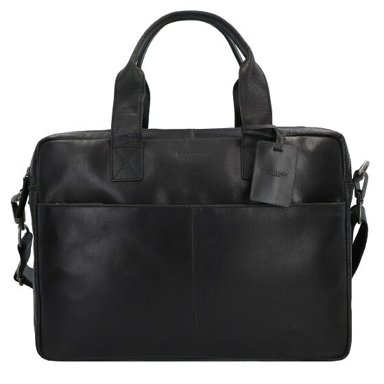 Burkely Vintage Jesse aktetas leer 42 cm laptop compartiment