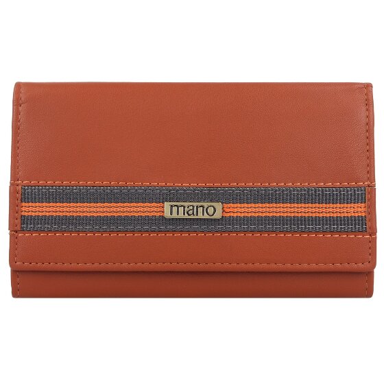 mano Don Leonardo Portemonnee RFID Leer 16 cm
