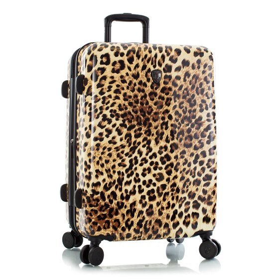 Heys Black Camo 4 wielen Trolley M 66 cm met uitbreidingsplooi