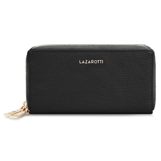 Lazarotti Bologna Leather Portemonnee RFID-bescherming Leer 20 cm
