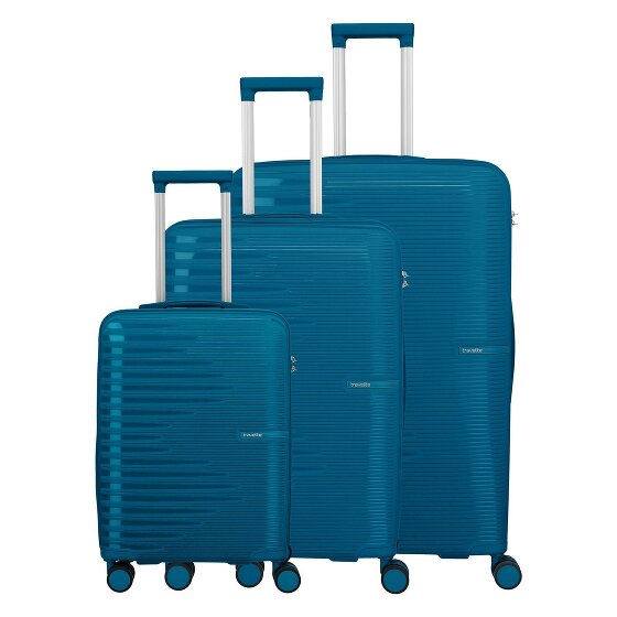 Travelite Pacific 4 wielen Kofferset 3-delig