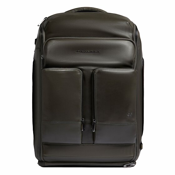 Piquadro Philip Dagrugzak Leer 50 cm Laptop compartiment