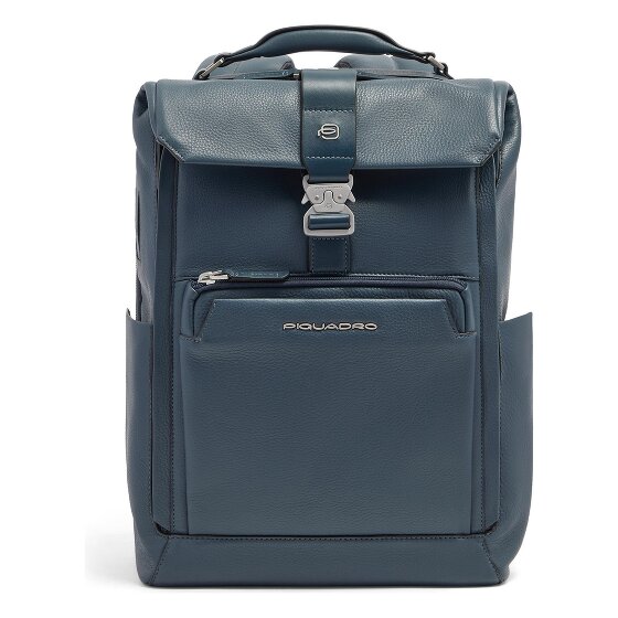 Piquadro Tebe Dagrugzak RFID-bescherming Leder 44 cm Laptopvak