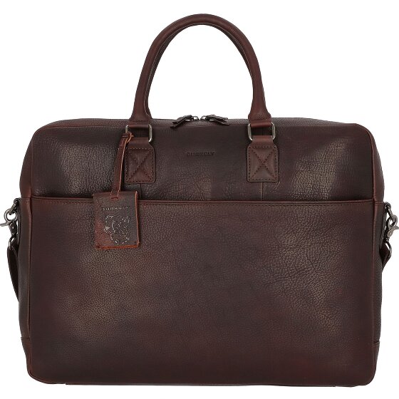 Burkely Antieke Avery aktetas Leer 46 cm Laptopcompartiment