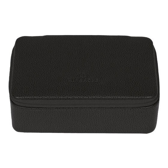 Windrose Beluga Juwelenkistje Leer 14.5 cm