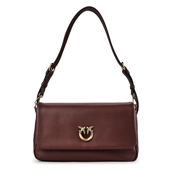PINKO Click Soft Classic Schoudertas Leder 32 cm