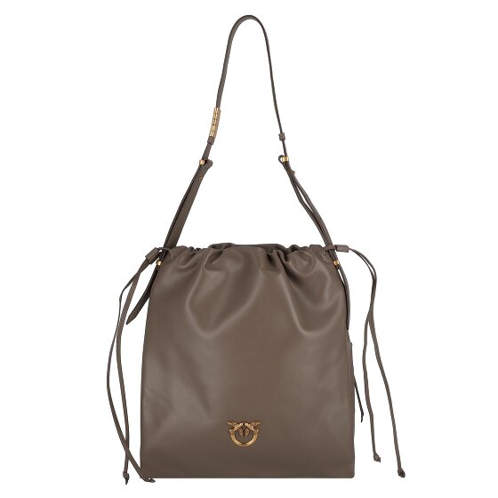 PINKO Slouchy Schoudertas Leer 31 cm