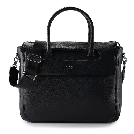 Replay Shopper Tas Leder 37 cm