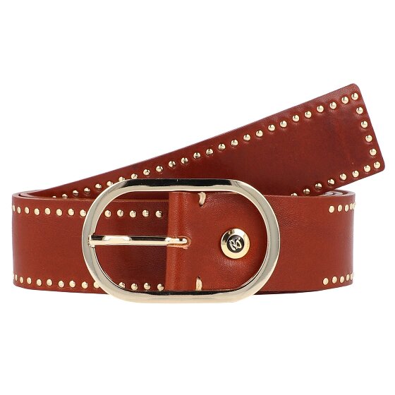b.belt Fiesta Studded Belt Leer