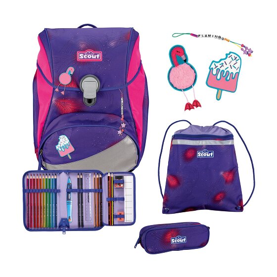 Scout Alpha Schooltas set 4-delig