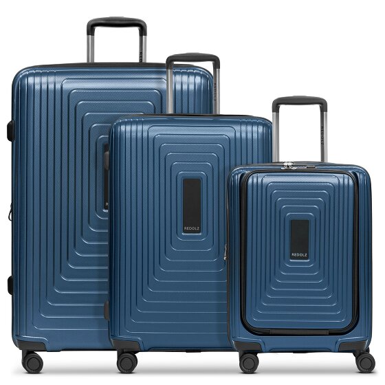 Redolz Essentials 14 4 wielen Kofferset 3-delig met uitbreidingsplooi