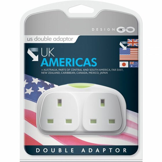 Go Travel Duo reisadapter Engeland-Amerika
