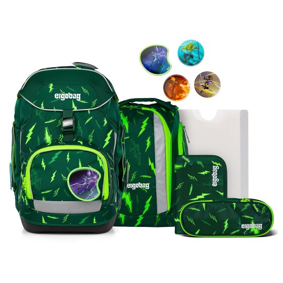 Ergobag Set rugzakken 6 st. incl. klittenbandset